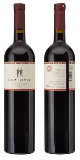 Slika KOZLOVIĆ TERAN VINO   0,75 l