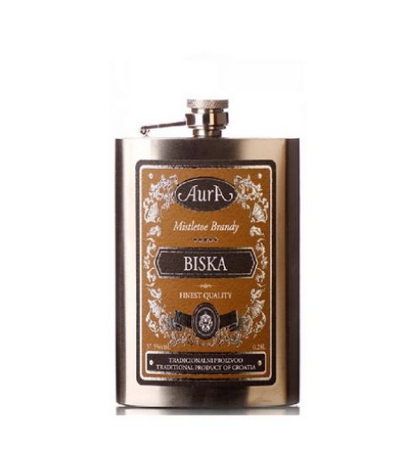 Slika AURA BISKA CLASSIC 0,2 l PLJOSKA