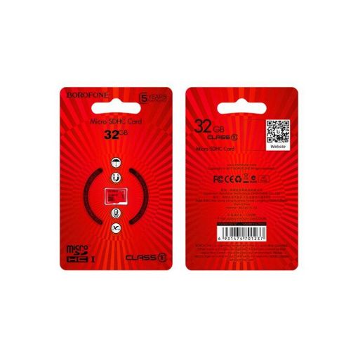 Slika SECURE DIG.MICRO SD BOROFONE TF HIGH SPEED 32GB