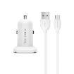 Slika AUTO PUNJAČ BOROFONE BZ12A Q3.0 MICRO USB white