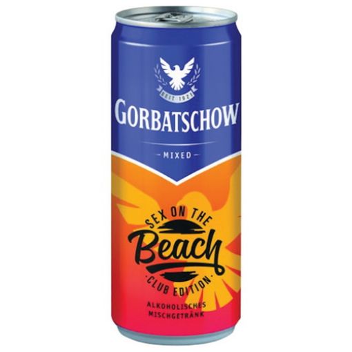 Slika GORBATSCHOW Mixed SEX ON THE BEACH 10% 330 ml