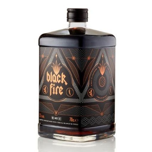 Slika BLACK FIRE LIQUER COFFEE TEQUILA 0,7 l
