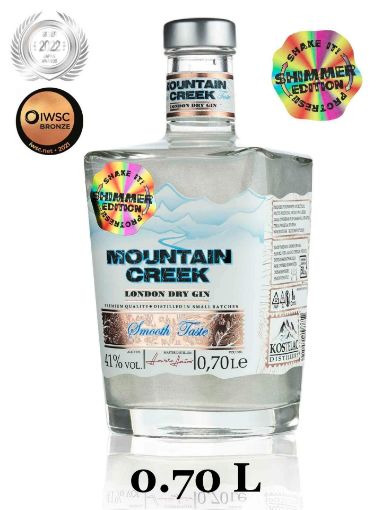 Slika MOUTAIN CREEK london dry SHIMER gin 0,70 l