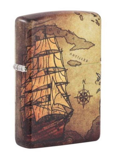 Slika ZIPPO UPALJAČ Pirate Ship Design 49355