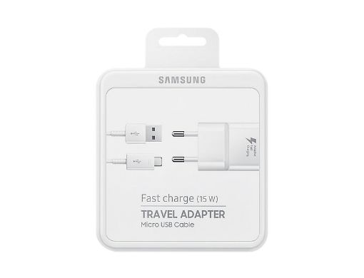 Slika PUNJAČ SAMSUNG EP-TA20EWECGWW-DU4EWW MICRO USB 1,5m