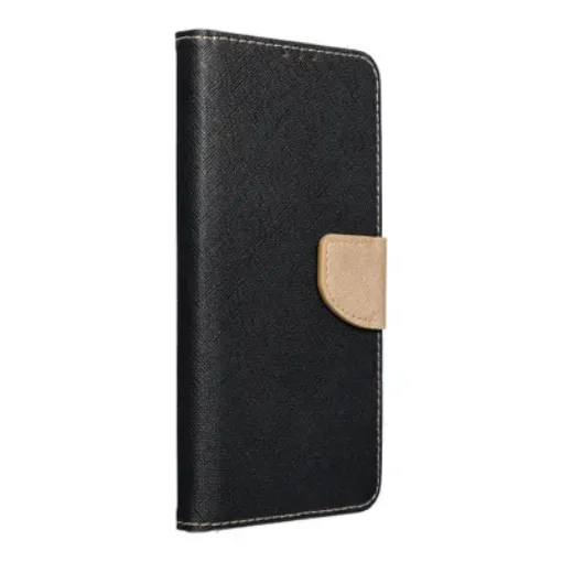 Slika TORBICA FANCY BOOK CASE - SAMSUNG A14 5G black/gold