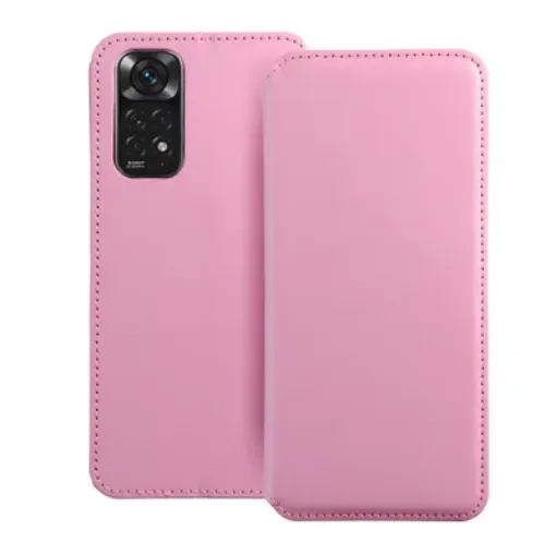 Slika TORBICA DUAL POCKET BOOK XIAOMI REDMI NOTE 11/11S light pink