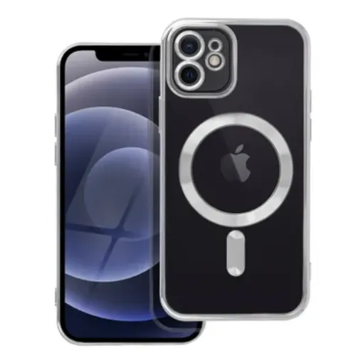 Slika TORBICA FORCELL ELECTRO MAG - IPHONE 12 silver