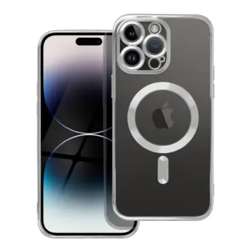 Slika TORBICA FORCELL ELECTRO MAG - IPHONE 14 PRO MAX silver