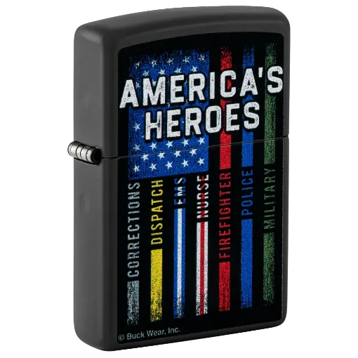 Slika ZIPPO UPALJAČ Buck Wear American Heroes 48634