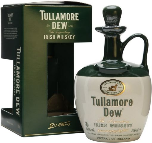 Slika TULLAMORE DEW 0,7 l CROCK poklon kut.(bez pn)