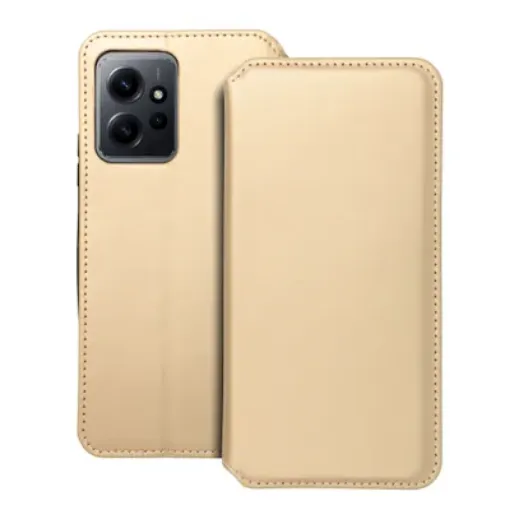 Slika TORBICA DUAL POCKET BOOK XIA REDMI NOTE 12 5G gold