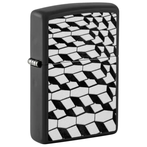 Slika ZIPPO UPALJAČ Patterns Black Matte 48795