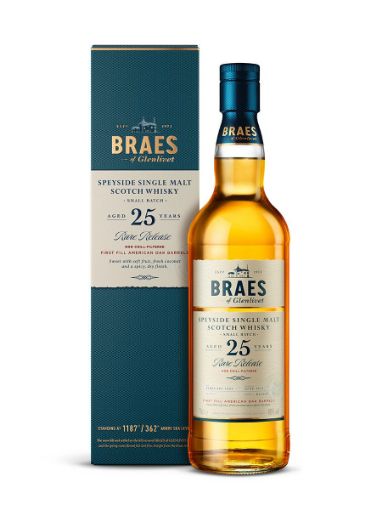 Slika BRAES OF GLENLIVET 25 yo 0,7 l