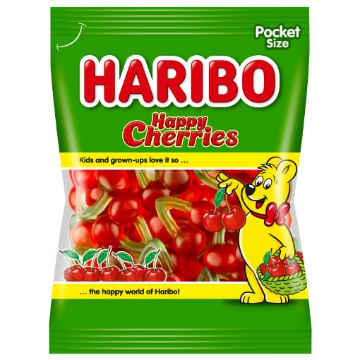 Slika BOMB. HARIBO HAPPY CHERIES 100 g