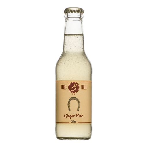 Slika THREE CENTS GINGER BEER 0,2 l