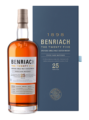 Slika BENRIACH 25 YO 0,7 L whisky