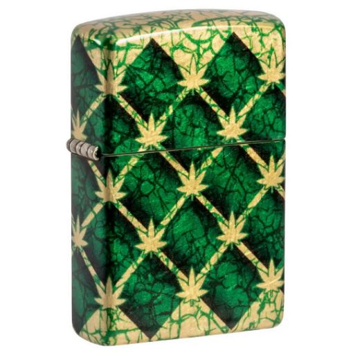 Slika ZIPPO UPALJAČ  Fancy Cannabis Design 46265