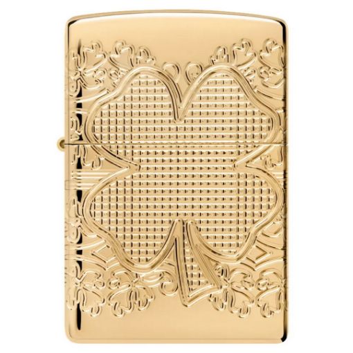 Slika ZIPPO UPALJAČ Lucky Clover Design 46301