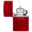 Slika ZIPPO UPALJAČ Stamped Heart Design 46588
