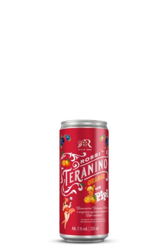 Slika ROSSI Teranino PIPI Orange RTD 0,25 l