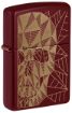 Slika ZIPPO UPALJAČ Geometric Skull Design 46835