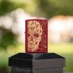 Slika ZIPPO UPALJAČ Geometric Skull Design 46835