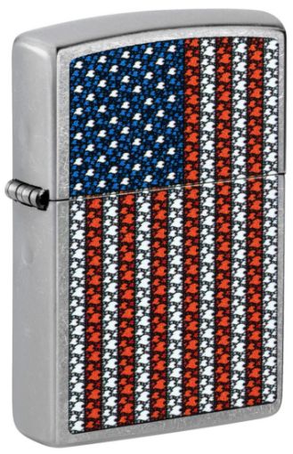 Slika ZIPPO UPALJAČ Flame Spangled Banner 46844