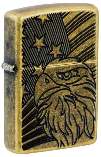 Slika ZIPPO UPALJAČ Eagle and Flag 46862